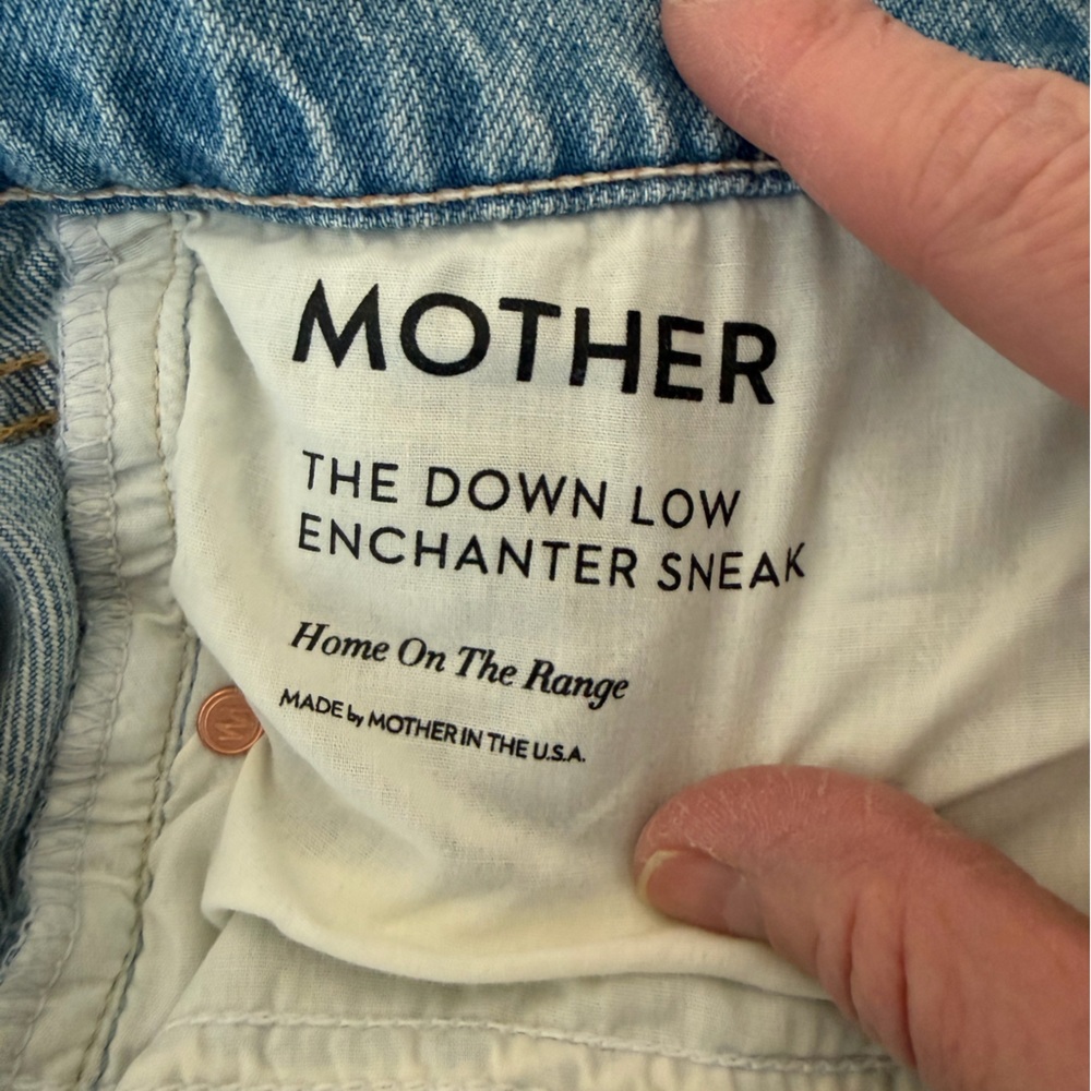 MOTHER Light Blue Women's Jeans - Picture 3 of 6